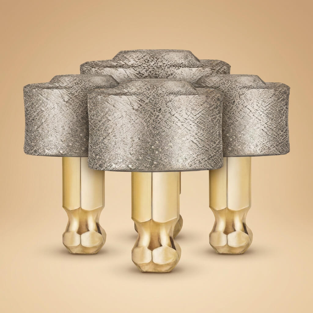 1 Year of Diamond Grinder Replacement Heads - 12 Pack
